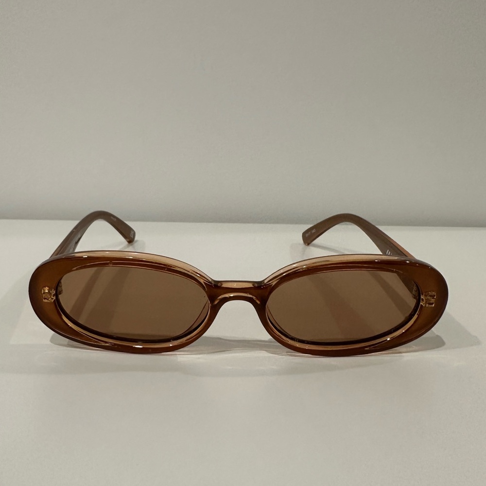 Le Specs - Outta Love Sunglasses in Caramel